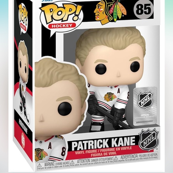 Funko Pop! NHL: Blackhawks - Patrick Kane-NIB - Picture 2 of 4
